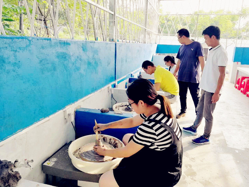 武汉乐农湖畔生态园休闲旅游手工陶艺