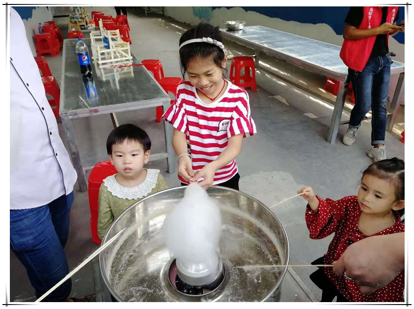 武汉春游农家乐棉花糖