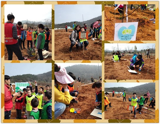 武汉班级出游一日游活动植树活动