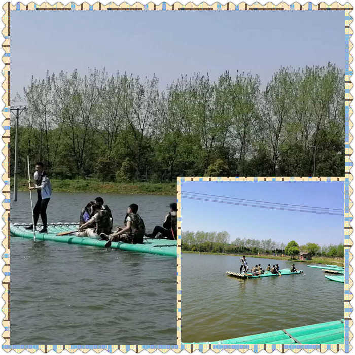 武汉公司出游休闲水上竹筏