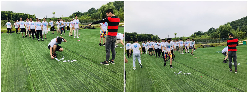 武汉公司出游热身活动