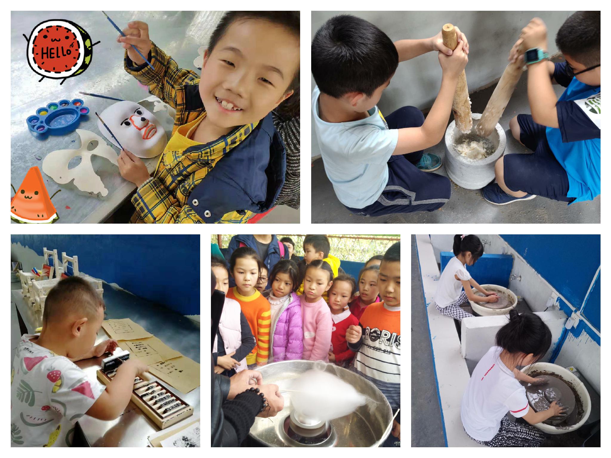 武汉乐农湖畔生态园学生一日游DIY手工