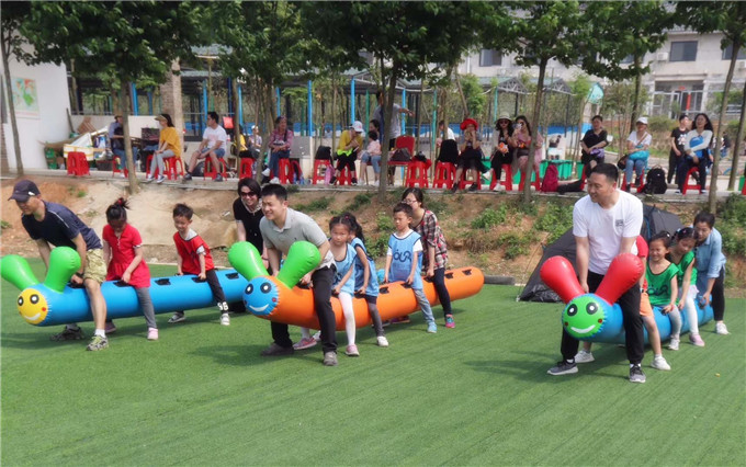 武汉乐农湖畔生态园趣味运动会